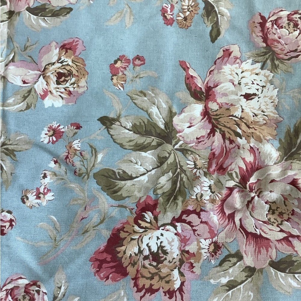 Waverly Flueretta In Mist Cotton Duck Decorator’s Fabric 54 Inches Wide 10 Yards